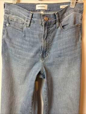 FRAME Le Slim Palazzo High Waist Wide Leg Jeans Integrity 28
